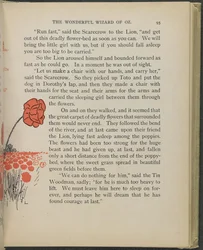 Illustration aus "Der wunderbare Zauberer von Oz" von Lyman Frank Baum