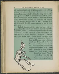 Illustration aus "Der wunderbare Zauberer von Oz" von Lyman Frank Baum