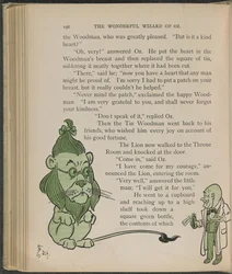 Illustration aus "Der wunderbare Zauberer von Oz" von Lyman Frank Baum