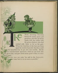 Illustration aus "Der wunderbare Zauberer von Oz" von Lyman Frank Baum
