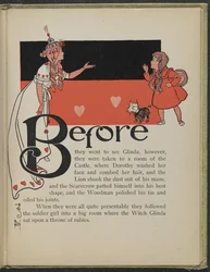 Illustration aus "Der wunderbare Zauberer von Oz" von Lyman Frank Baum