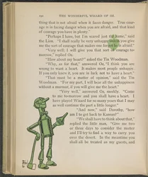 Illustration aus "Der wunderbare Zauberer von Oz" von Lyman Frank Baum