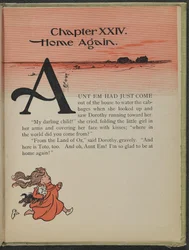 Illustration aus "Der wunderbare Zauberer von Oz" von Lyman Frank Baum