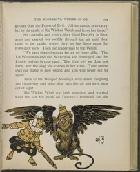 Illustration aus "Der wunderbare Zauberer von Oz" von Lyman Frank Baum