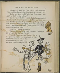 Illustration aus „Der wunderbare Zauberer von Oz“ von Lyman Frank Baum