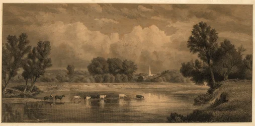 Den Bach überqueren