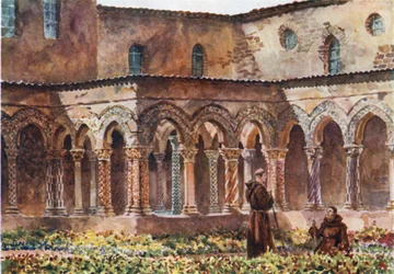 Monreale. Die Kreuzgänge