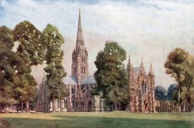 Salisbury, die Kathedrale