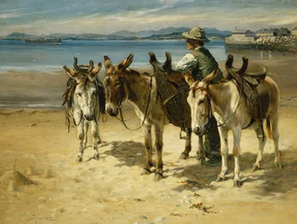 Am Strand von Morecombe