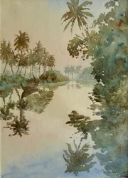 Backwaters - vor Sonnenaufgang
