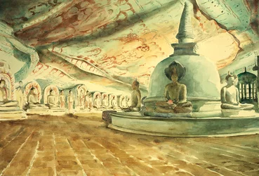 Dambulla, Die Königskammer