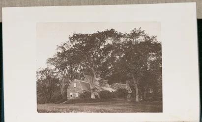 Das alte Fairbanks-Haus in Dedham, Massachusetts, erbaut im Jahr 1636