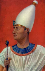 Thutmosis III., altägyptischer Pharao der 18. Dynastie, 15. Jahrhundert v. Chr., 1926