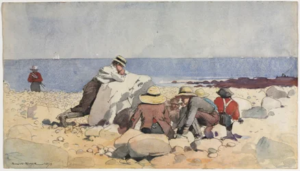 Ein Clam-Bake, 1873