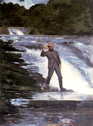 Ein Angler, 1874