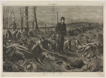 Armee des Potomac - Schlafen auf ihren Waffen, 1864
