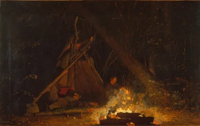 Lagerfeuer, 1880