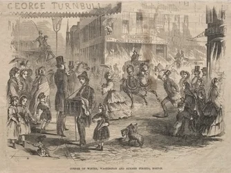 Ecke Winter, Washington und Summer Streets, Boston