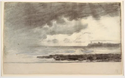 Bucht bei Cullercoats, England