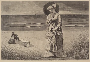 Am Strand - Zwei sind Gesellschaft, drei sind keiner, veröffentlicht 1872