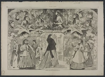 Eröffnungstag in New York, 1868