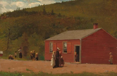 Schulzeit, ca. 1874