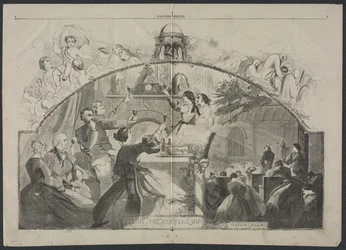 Den alten Jahr verabschieden, 1861
