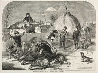 Erntedankfest - Wege und Mittel, 1858