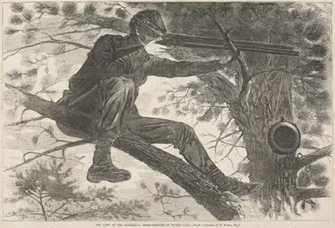 Die Armee des Potomac - Ein Scharfschütze im Wachdienst