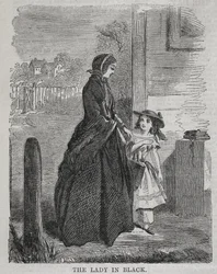 Die Dame in Schwarz