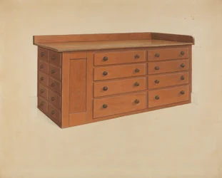 Schneidertisch, 1937