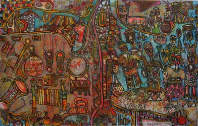 In festlicher Stimmung