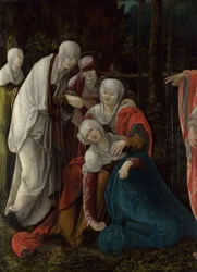 Christus nimmt Abschied von seiner Mutter, um 1520