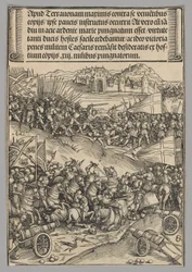 Schlacht von Guinegate, Platte 4 aus Historische Szenen aus dem Leben von Kaiser Maximilian I. aus dem Triumphbogen