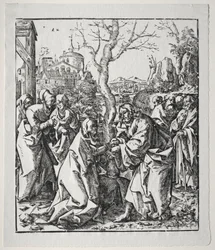 Christus nimmt Abschied von seiner Mutter