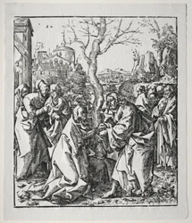 Christus nimmt Abschied von seiner Mutter