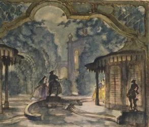 Mozart, Figaro / Bühne von A. Mahnke