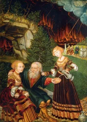 Lot und seine Töchter