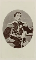 Porträt von Mangkoe Negoro IV