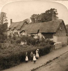 Ann Hathaways Cottage, Shottery, England, 1896