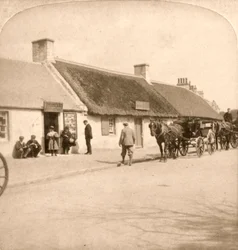 Der Geburtsort von Robert Burns, Ayr, Schottland, 1896