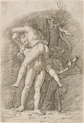 Herkules und Antäus
