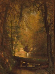 Der Forellenteich, 1870