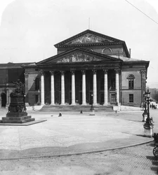 Nationaltheater, München, Deutschland, um 1900.