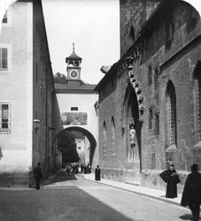 Pfarrkirche Porta, Salzburg, Österreich, um 1900er