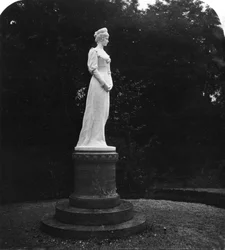 Statue von Elisabeth von Russland 1709-1762, Salzburg, Österreich, 1900er Jahre