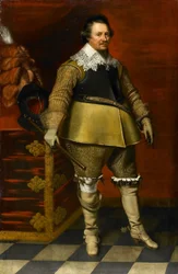 Porträt von Ernst Casimir I., Graf von Nassau-Dietz