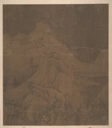 Schneebedeckte Berge, ca. 1000