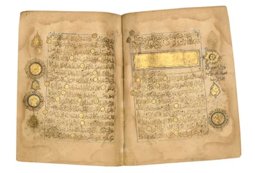 Koran, wahrscheinlich Mesopotamien, datiert 17 Ramadan AH 599 / 6. Juni 1203