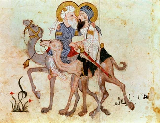 Abschiede von Abou Zayd und Al Harith vor der Rückkehr nach Mekka